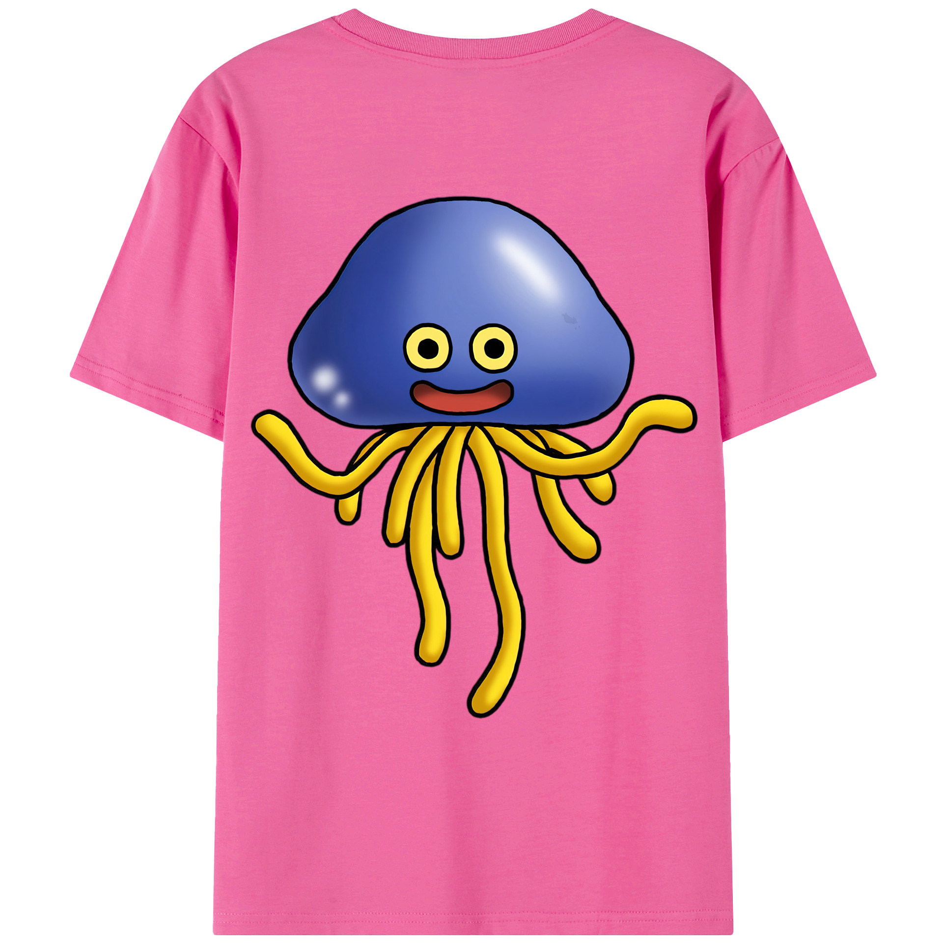 （画像用） ドラゴンクエスト Doragon Kuesuto Dragon Quest レディース半袖Tシャツ(バックプリント)